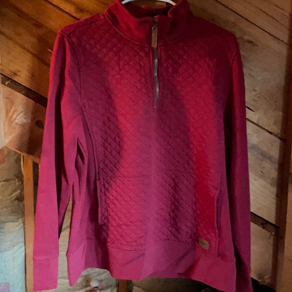 Ll bean women’s quilted pullover